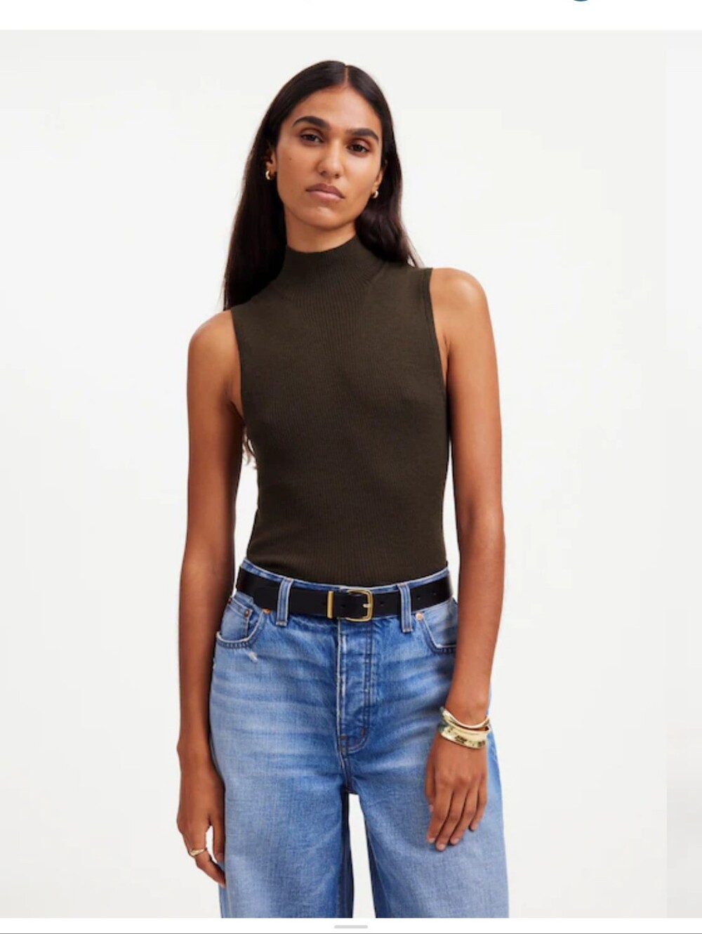 Madewell Merino-Silk Sweater Tank